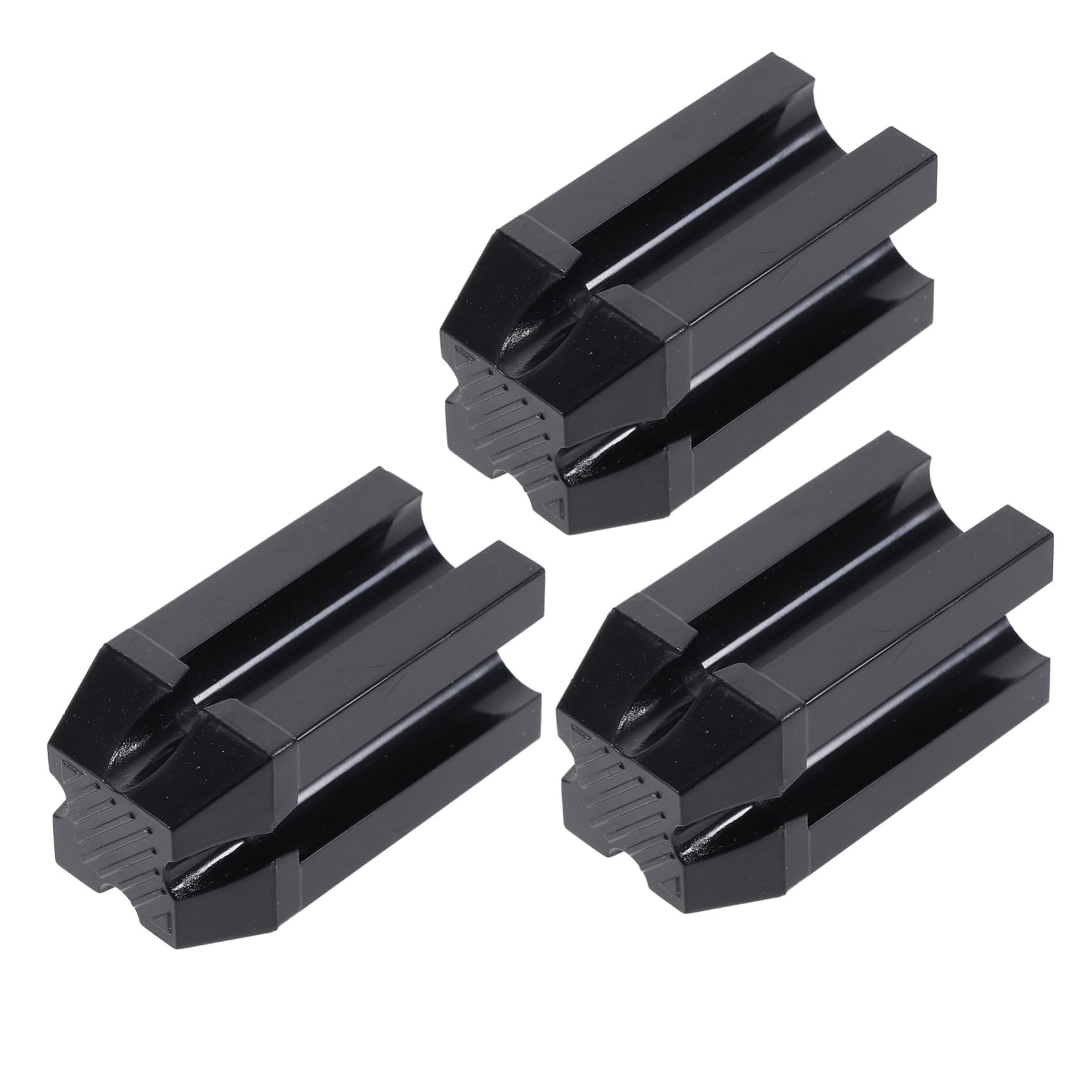 Beaupretty 3Pcs Eyebrow Pencil Sharpener Black Makeup Tools for Precise Brow and Lip Pencil Sharpening Durable Design with Shaving Collection for Daily Use