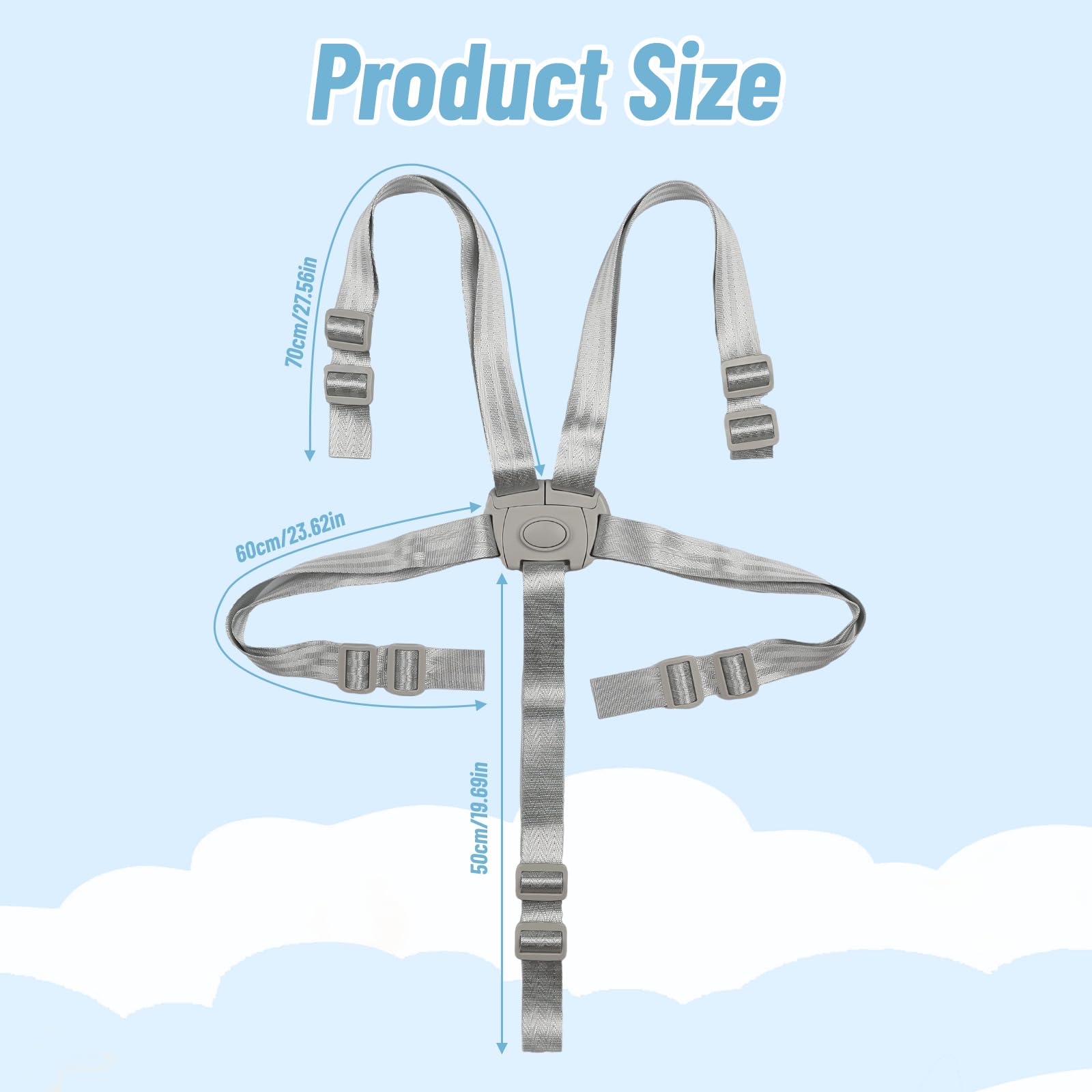 High Chair Straps - Image 2
