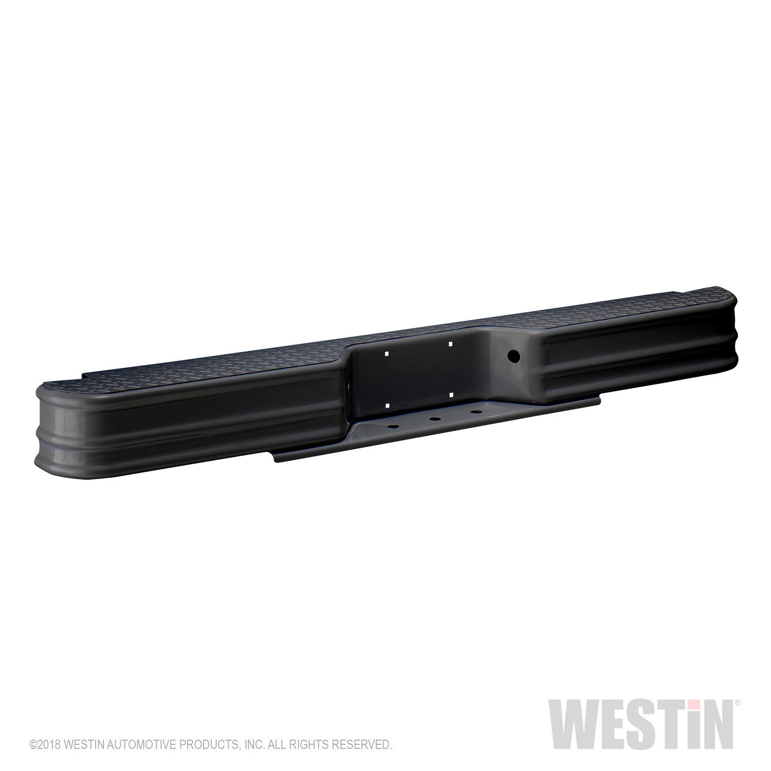 Fey 20000 DiamondStep Universal Black Replacement Rear Bumper (Requires Fey vehicle specific mounting kit sold separately)
