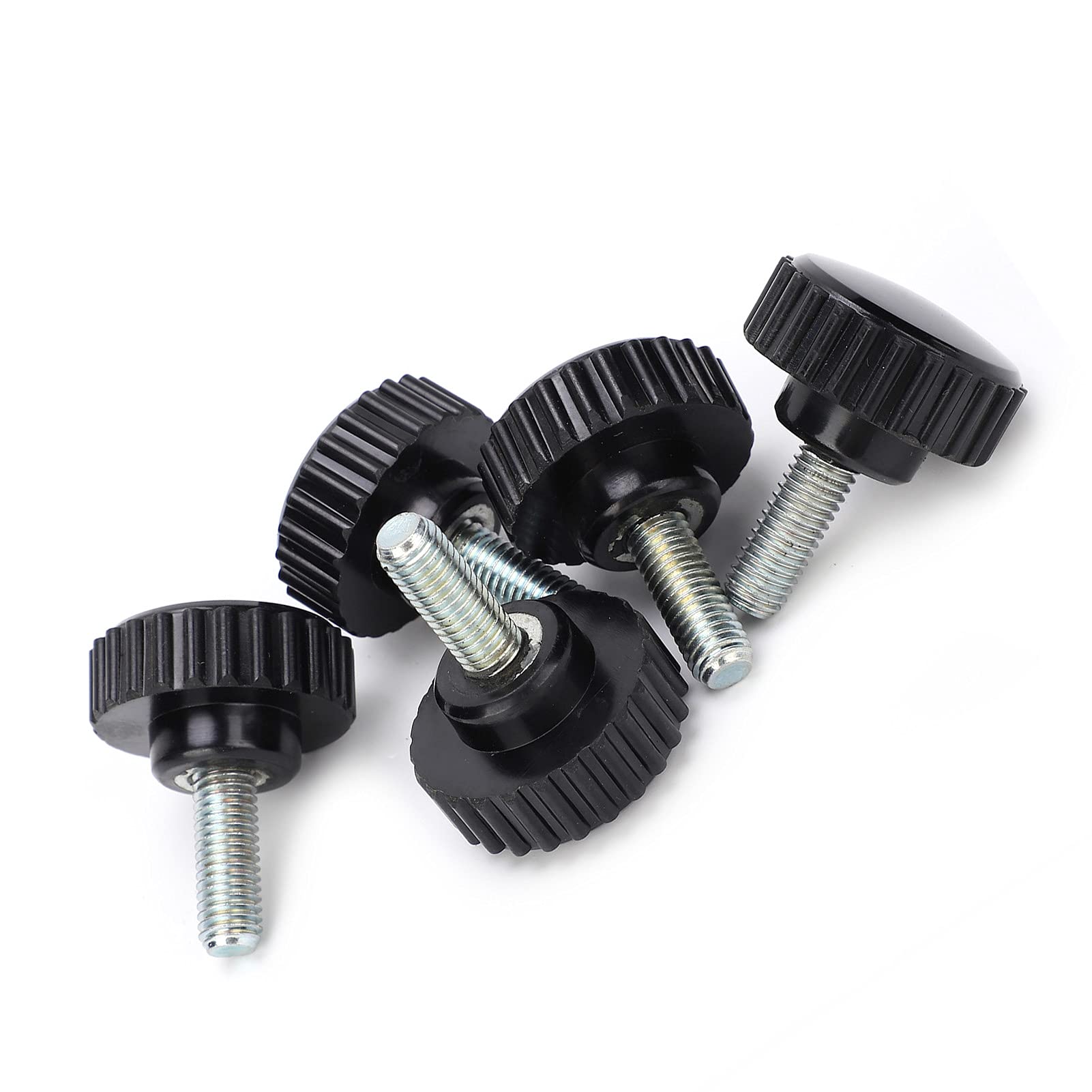 NYSUZHOUJI Clamping Knob Screw Handgrips Male Thread Hand Tightening Fasteners M8x32x20 for Machinery Assembly