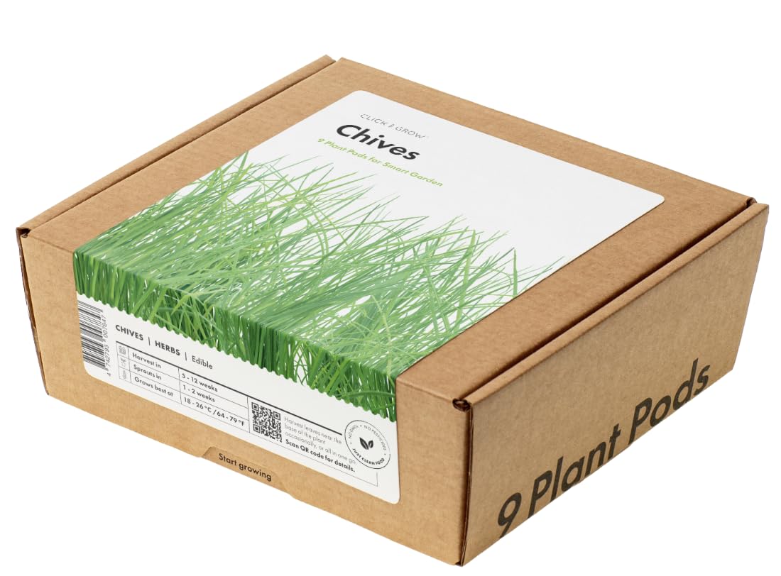 Click and Grow Smart Garden Chives Plant Pods, 9-Pack