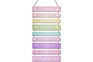 Pink Unicorn Canvas Wall Art for Girls Bedroom Decor