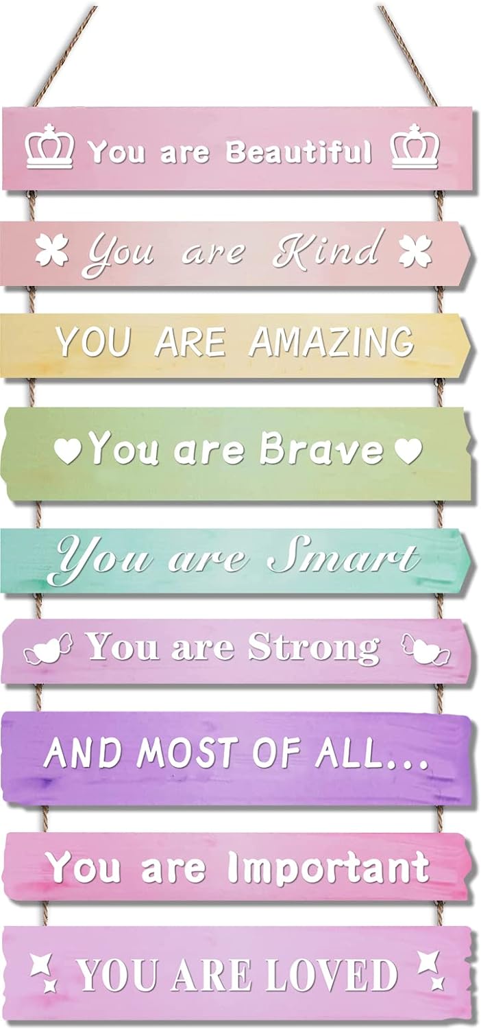 JEVUVU Pink Room Decor for Teen Girls Aesthetic, Cute Bedroom Wall