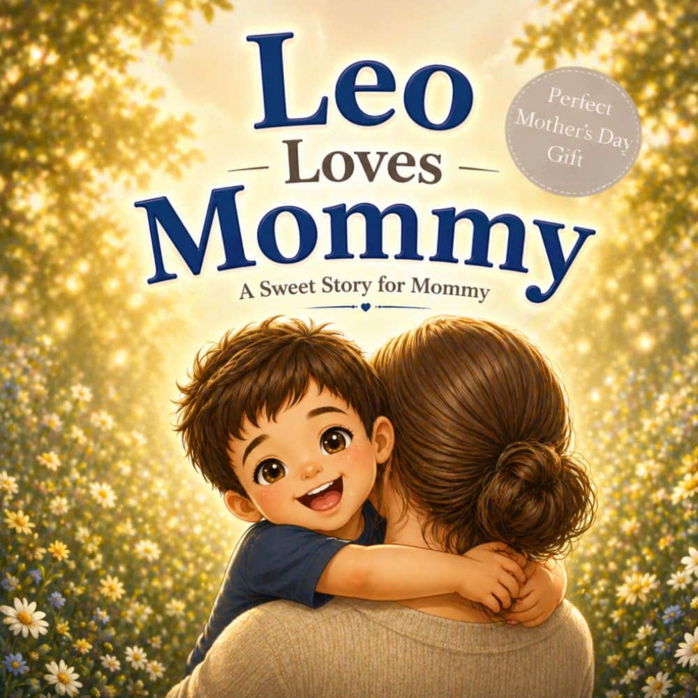 Leo Loves Mommy: A Meaningful Story About Love Between a Boy and His Mom - Personalized for Leo (Three Hearts Personalized Baby Name Books (Leo))