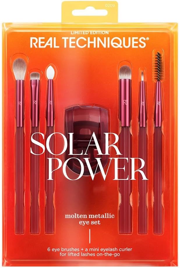 Solar Power MOLTEN METALLIC Eye-set REAL TECHNIQUES