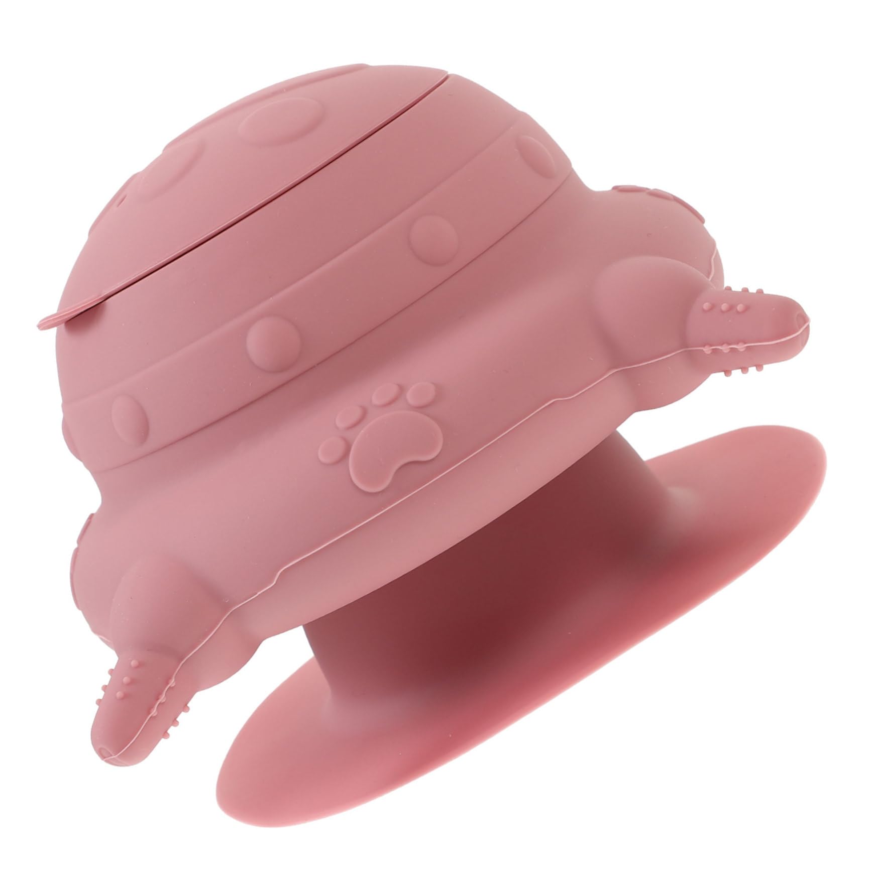 COSMEVIVI Puppy Milk Feeder with Nipples Silicone Feeding Bowl for Newborn Puppies Kittens Pets Easy to Clean Reusable Nursing Station with Teats for Milk Water