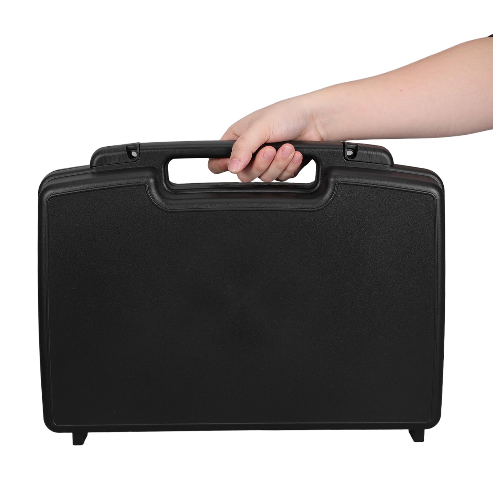 GALPADA Estuche Rígido Portátil para Herramientas Pequeño de Plástico Resistente con Asa Cómoda, Organizador Multiusos 443x285x126mm para Mecánica, Bricolaje y Almacenamiento Seguro