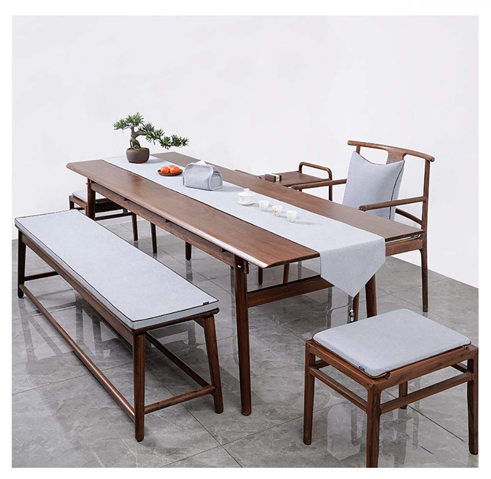 Cuscino per panca da giardino con cerniera,cuscino da pavimento Tatami,cuscino da pavimento per 2-3 posti,Cuscino per panca lunga,tappetino di ricambio per sedia-Colore 16 100×30×3cm(39×12×1.2in