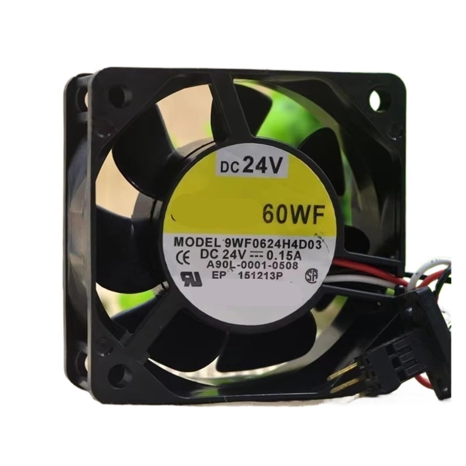 Fcarumiqp One Color A90l-0001-0508 9Wf0624h4d03 24V 0.15A 60 * 25Mm Fan