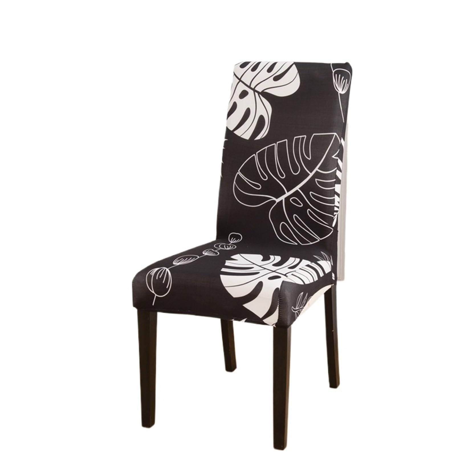 ITRHJTGP Chair Covers Stretch Dining Room Chair Cover Spandex Non-Slip Parsons Kitchen Removable To Clean Trim(H,6pcs chair cover)
