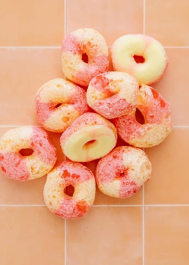Sarah's Candy Factory Peach Rings Freeze-Dried 7 Oz miniatura 3