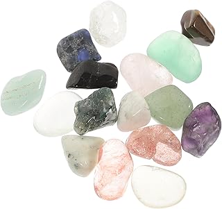 MAGICLULU Adornos De Piedras De Cristal Decoración De Escritorio Piedra Irregular Colectiva Joyería De Cristal Natural