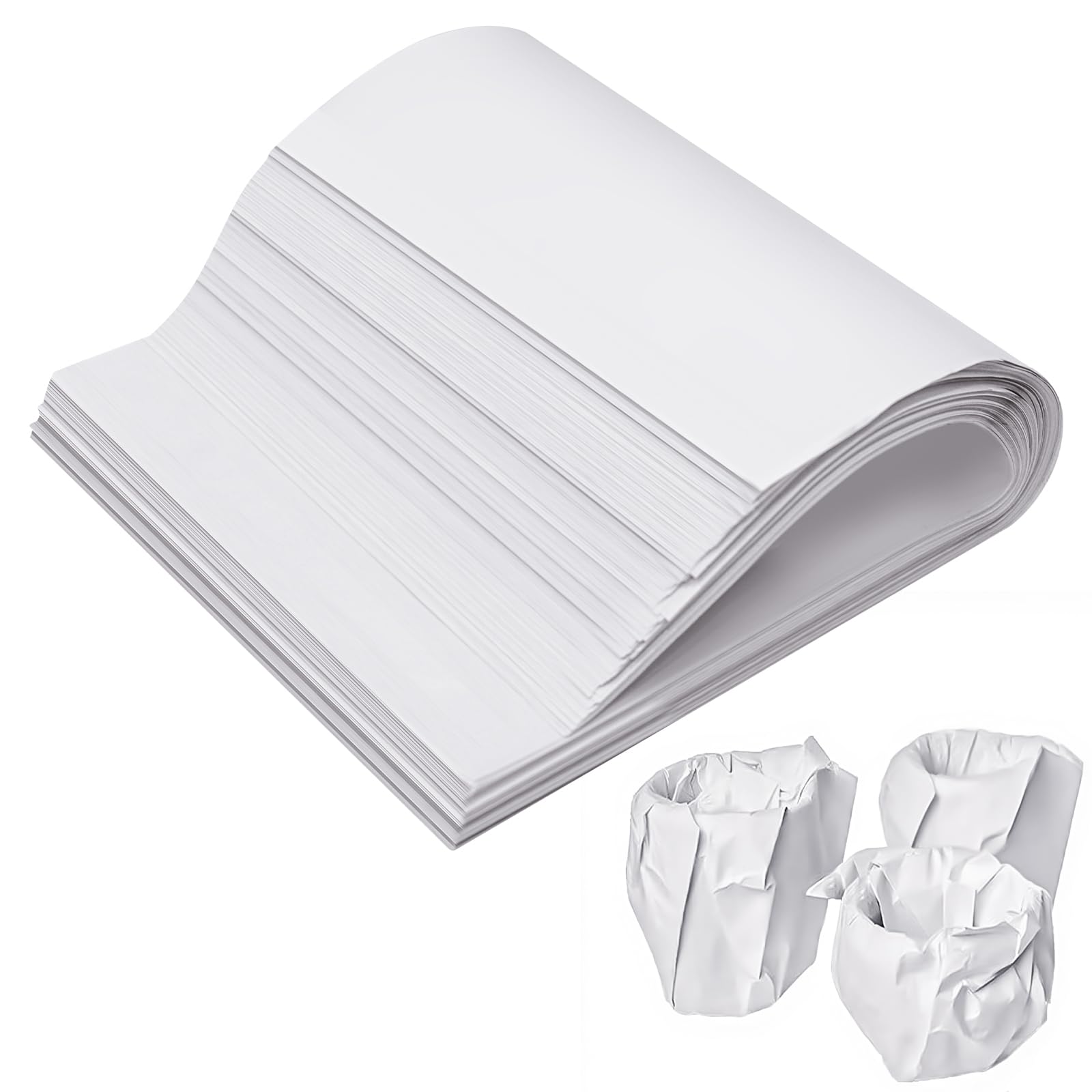 Newsprint Bulk Packing Paper Sheets Wrap Paper for Moving, Shipping & Storage, Packing Materials, Protect Delicate Items, 22.8'' X 14.2'' (100 Pcs)