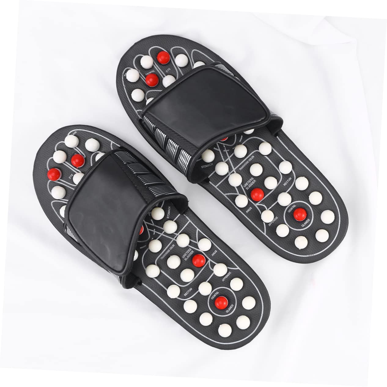 Fußmassageschuhe Mit Akupunkturmassage Und Reflexzonenmassage Für Männer Und Frauen Zur Entspannung Und Behandlung Von Plantarfasziitis Als Gesundheitsgeschenk