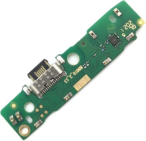 FainWan Cargador USB, puerto de carga, conector de muelle, cable flexible, repuesto de placa de micrófono compatible con Motorola Moto G7 Power