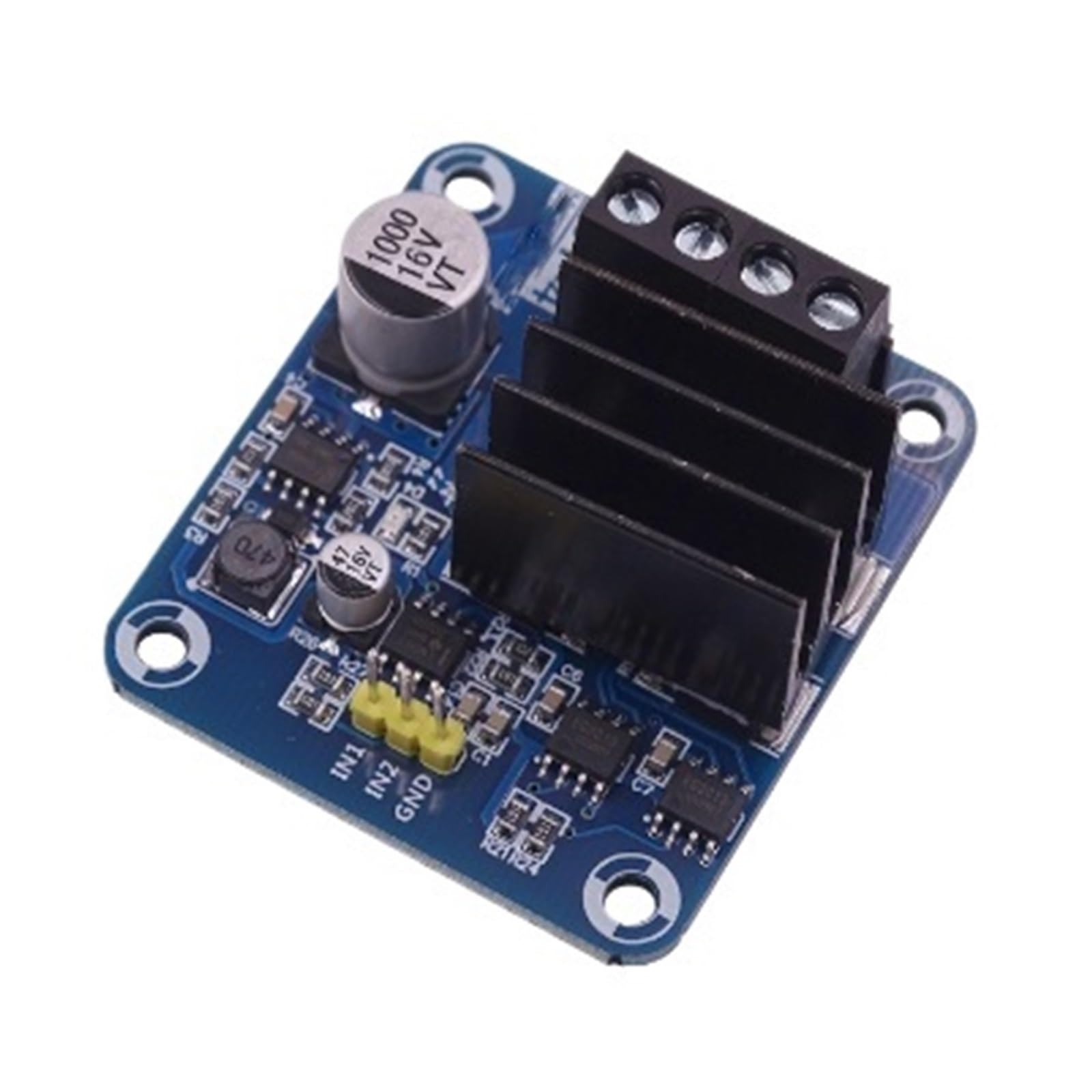 Controlador de motor, Módulo De Accionamiento Motor 2 Piezas, Controlador Puente H Alta Corriente Con Refrigeración Semiconductores,Control inteligente