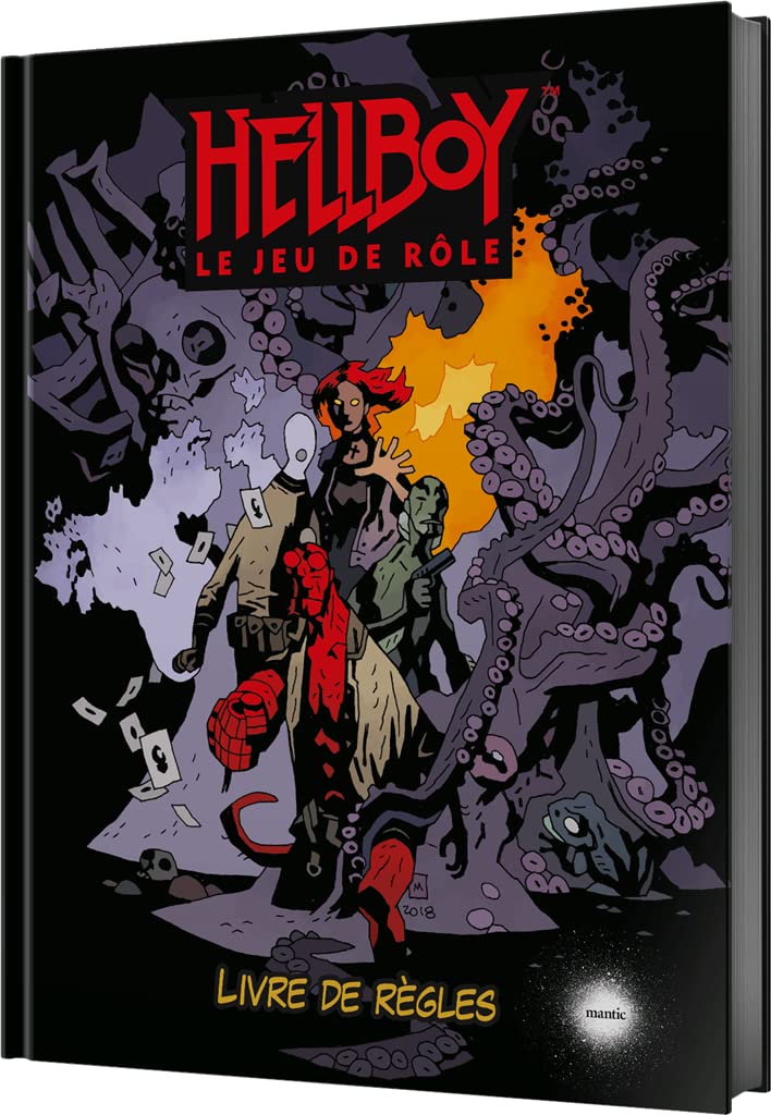 Asmodée Hellboy - Jeu de Rôle - 2 Joueurs - 14 Ans et Plus