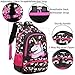 Meisohua Unicorn Backpack for Girls Elementary School Backpacks for Kids Water Resistant School Bag with Lunch Tote Pencil Purse Bag 3 in 1 Sets Bookbags