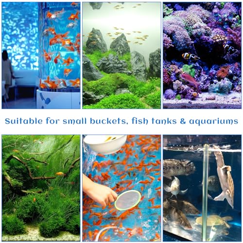 Image of Telooco Aquarium Air Stone 2 Inch Fish Tank Air Bubbler High Dissolved Oxygen Diffuser for Fish Tank Aquarium and Hydroponic Bubble Release Tool