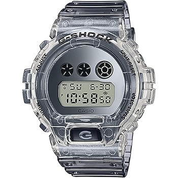 transparent casio watch