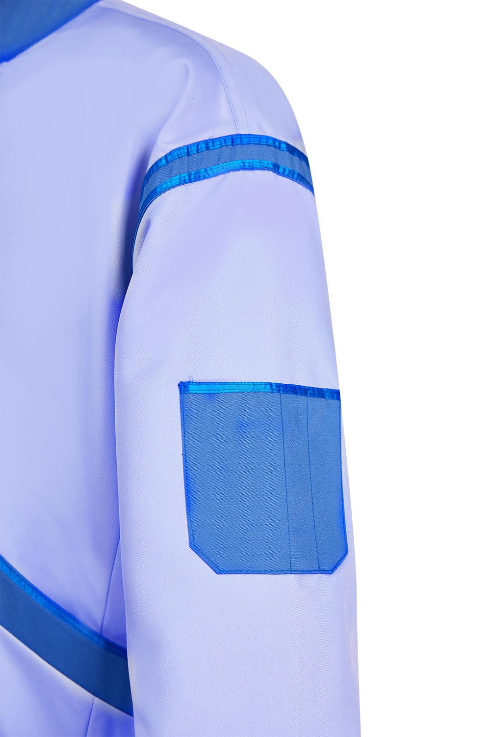 Wilbur Disfraz de policía para hombre, cosplay, uniforme, Halloween, carnaval, abrigo, chaqueta, azul, para adultos