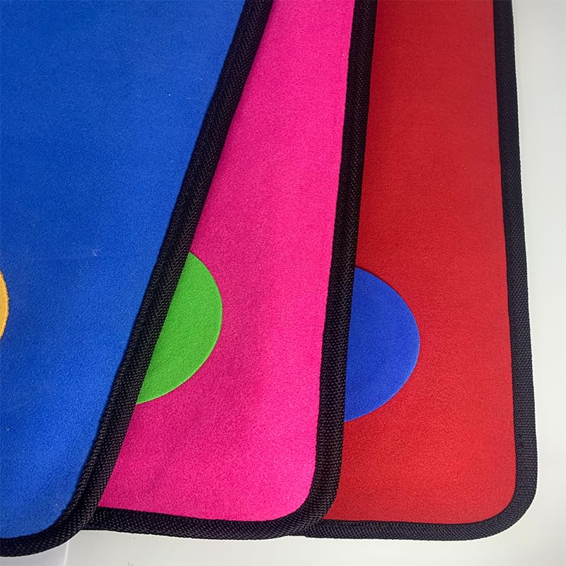 Fonher Five Bulls-Eye Fencing Target Fencing Auxiliary Training Equipment Fiber Material Shockproof Suitable for Fencing Gym Training and self-Training?Black?