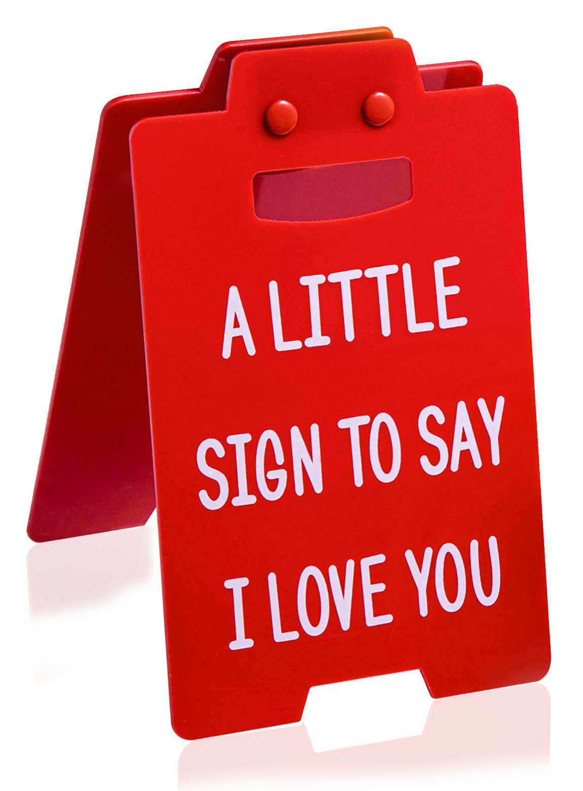 Artlunar Love Gifts Romantic I Love You Sign Funny Table Desk Decor for Lovers Couple Birthday Aniversary Wedding Christmas Gifts