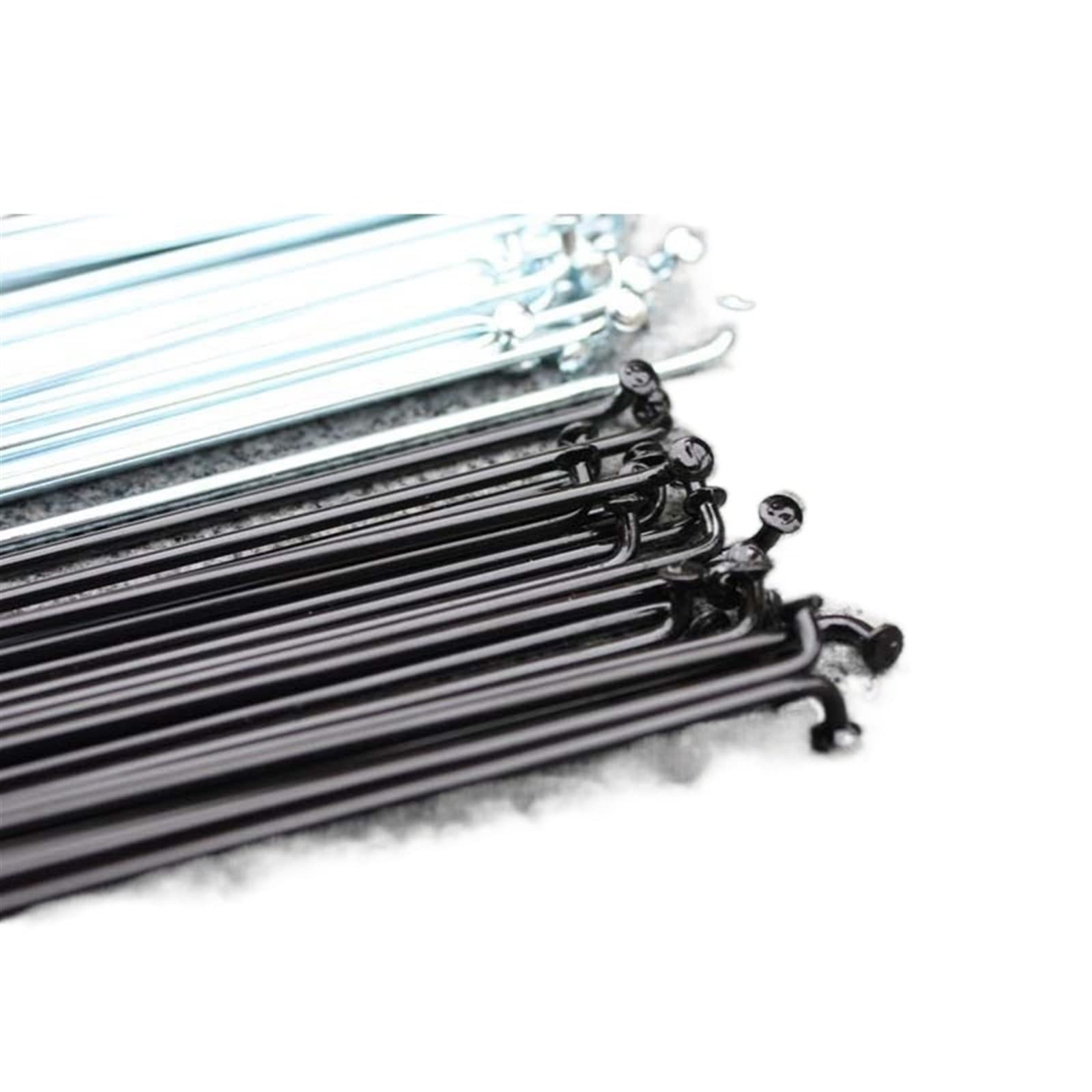 Radios de Bicicleta, Radios de Bicicleta Bicicleta de Carretera 14G 170 172 262 265 268 270 272 274 293 295 297 mm de Longitud de radios(Silver 272mm)