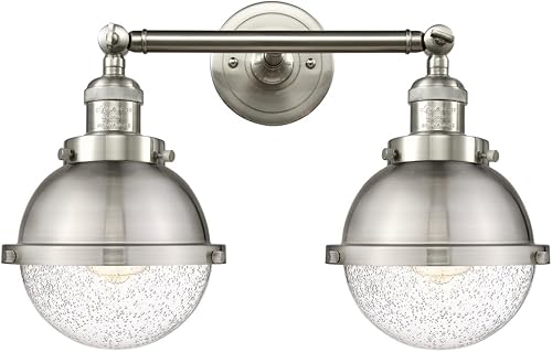 Innovations 208-SN-HFS-64-SN Two Light Bath Vanity from Franklin Restoration Collection