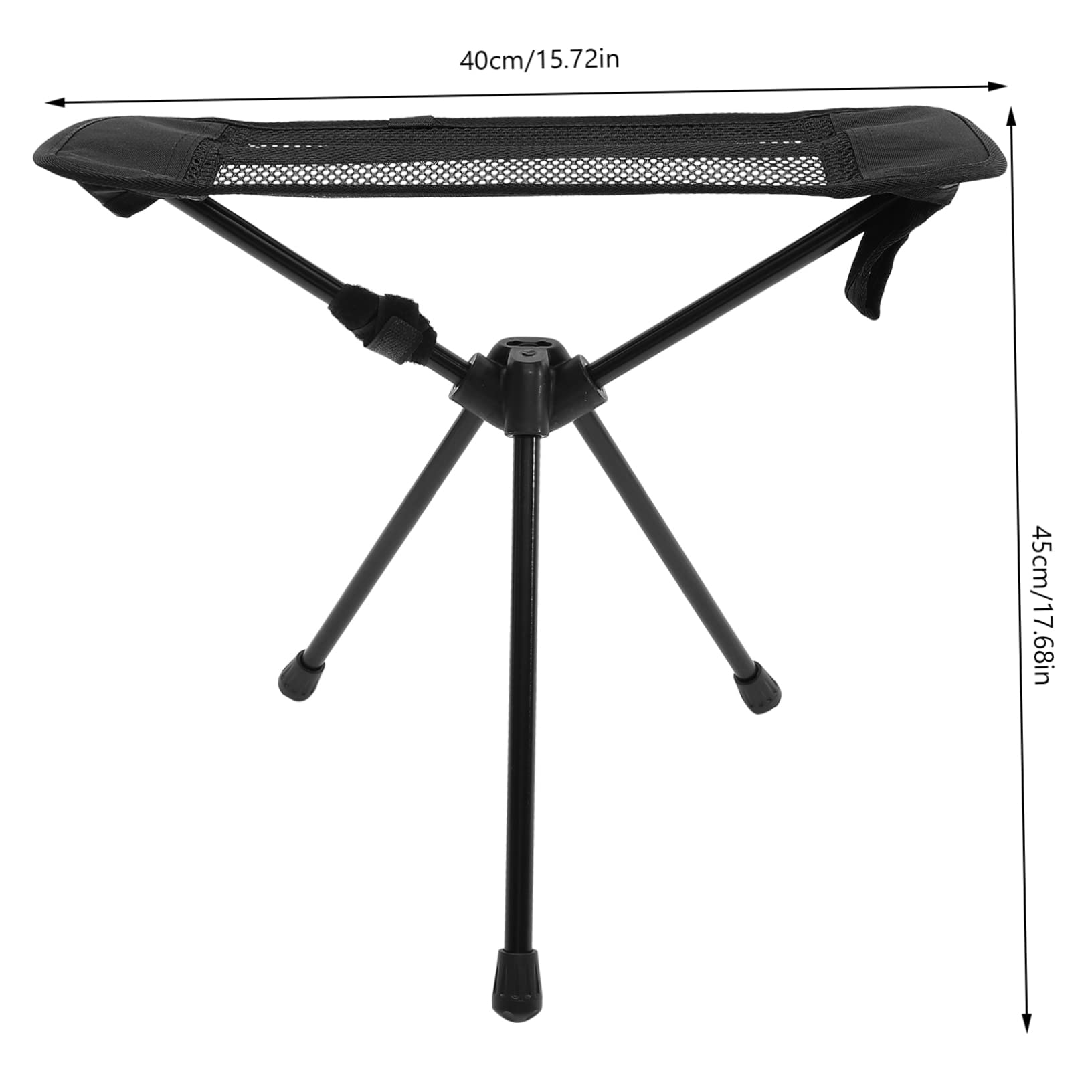 POPETPOP Portable Folding Camping Chair Lightweight Collapsible Stool for Outdoor Activities Fishing Hiking BBQ Travel Compact Design for and Transport