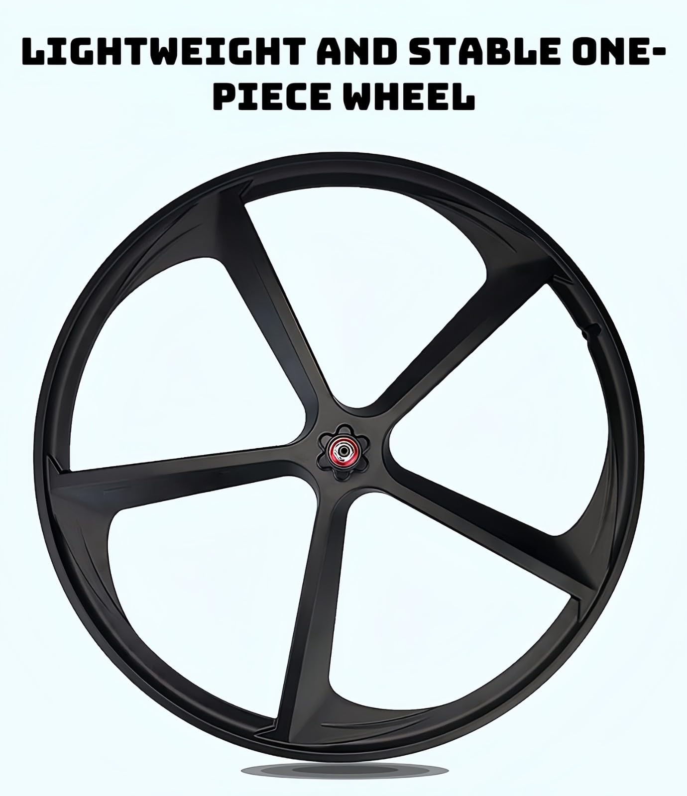 Koła rowerowe z 5 szprychami 700C (23C-25C), rowery szosowe, najlżejszy i najbardziej wytrzymały materiał ze stopu magnezu felgi rowerowe