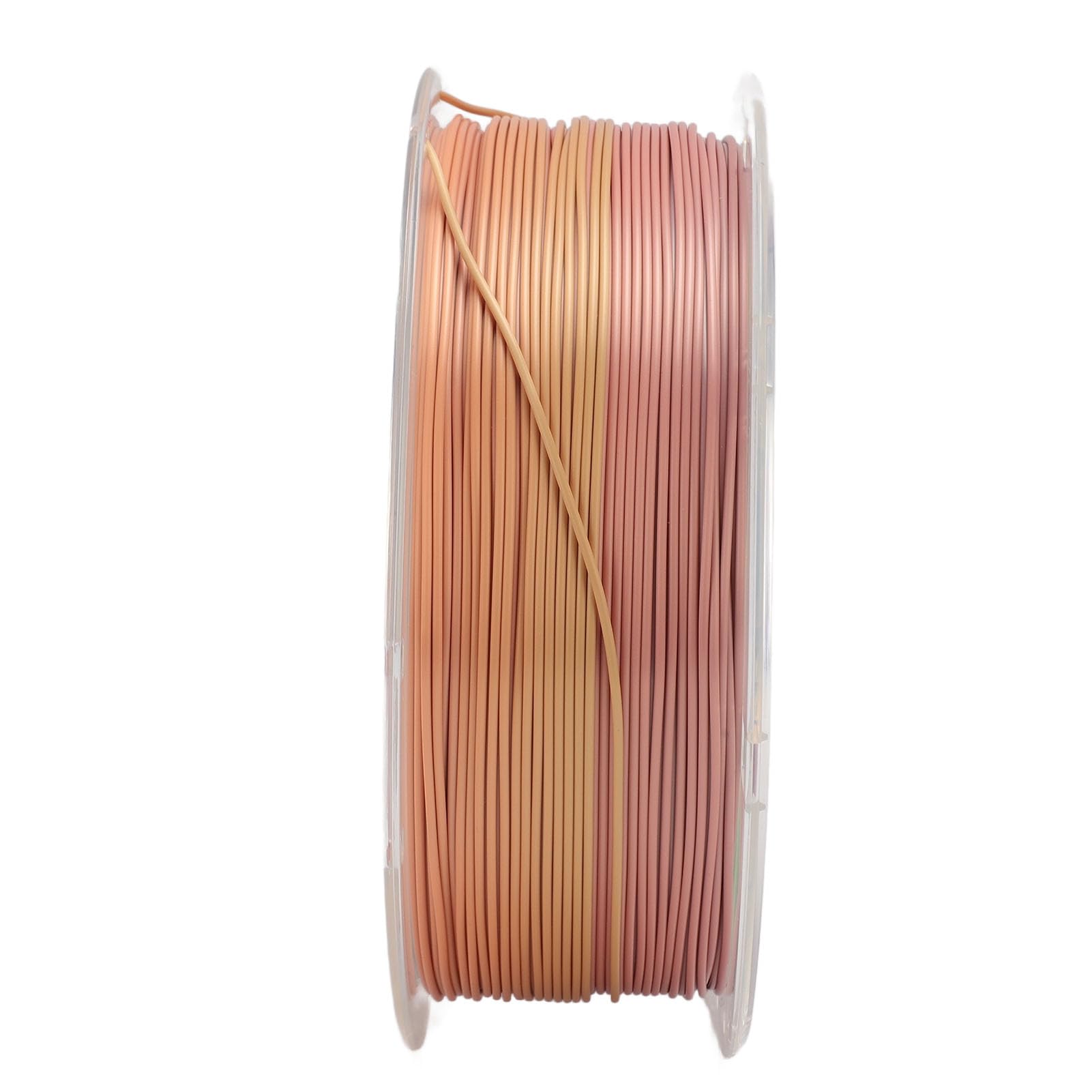 Jiawu Żywe, Gradientowe Kolory Filament PLA do Druku 3D, Wielokolorowy Filament 1,75 Mm Łatwy do Druku w Sztuce i Rzemiośle