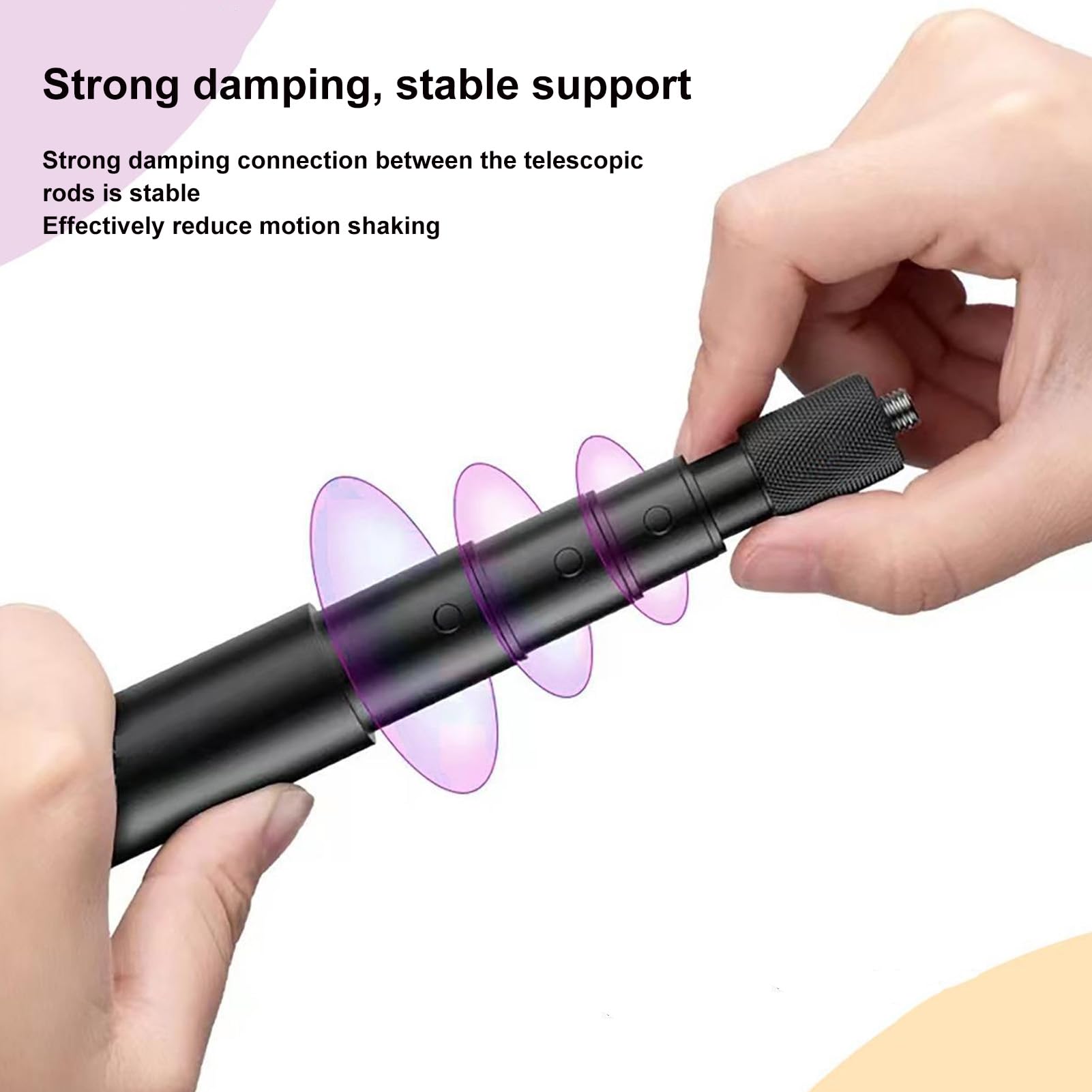 Amazon | 1/4インチのネジとネジ穴付き自撮り棒120cm 7セクション調節