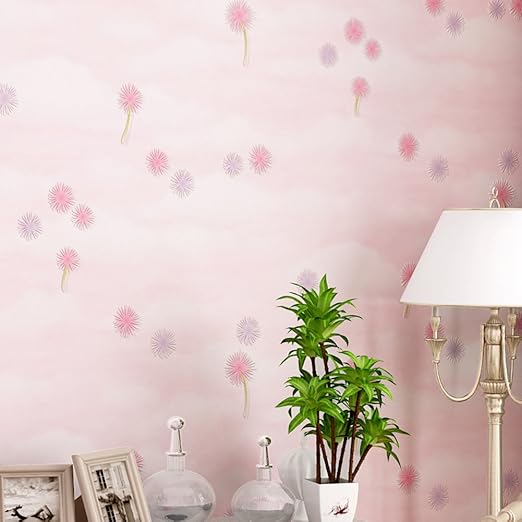 Amazon 暖かく 素敵な子ベビー部屋壁紙3d不織布壁紙リビングルーム ベッドルーム ダイニングルームwallpaper B 壁紙
