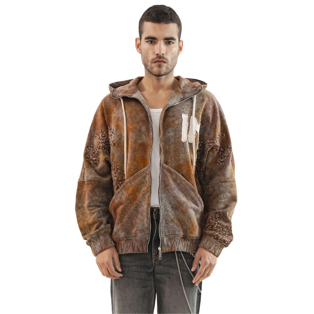 Zip UP Rustic Hoodie-picture-26