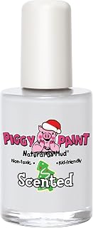 Piggy Paint | 100% Non-Toxic Girls Nail Polish | Safe, Cruelty-free, Vegan, & SCENTED for Kids | Scented Frosted Sugar Cookie