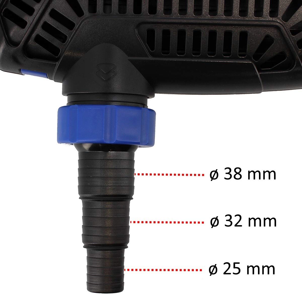 GT GARDEN Pompe de bassin 140 W - Débit max 16000 litres/heure