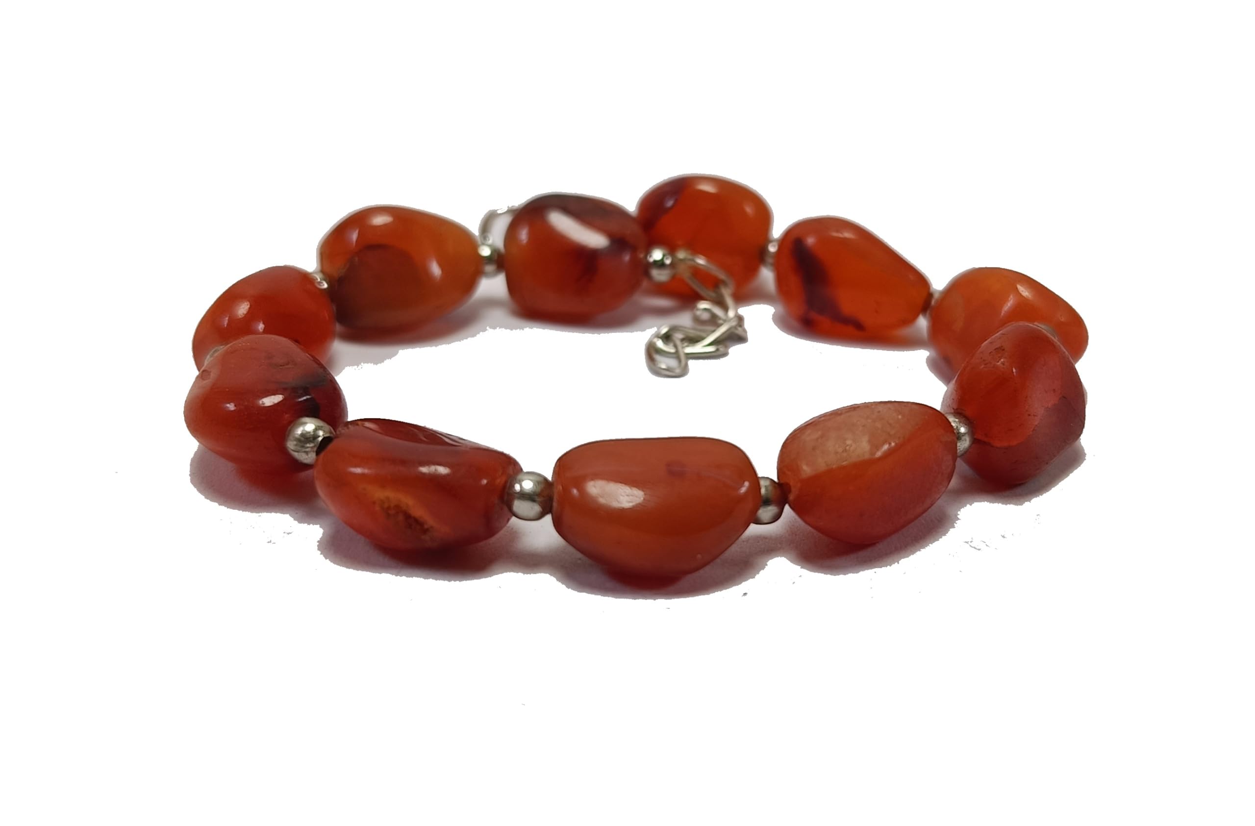 Crystal Red Carnelian Stone adjustment tumbled Bracelet tumbled Shape Hand Bracelet (B0CQ7QFVGQ) Amazon Price History, Amazon Price Tracker