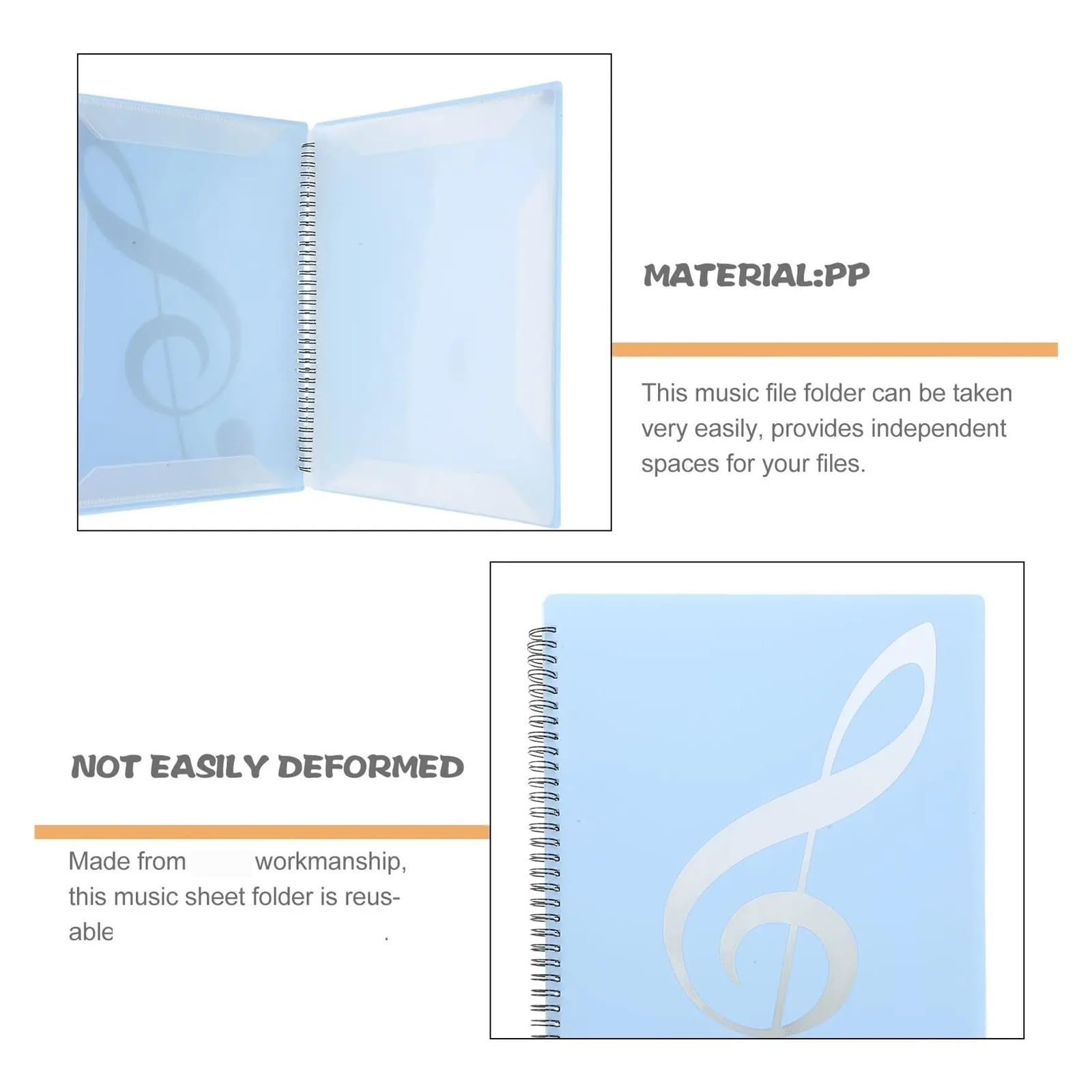Music Sheet Chormappe Notenordner