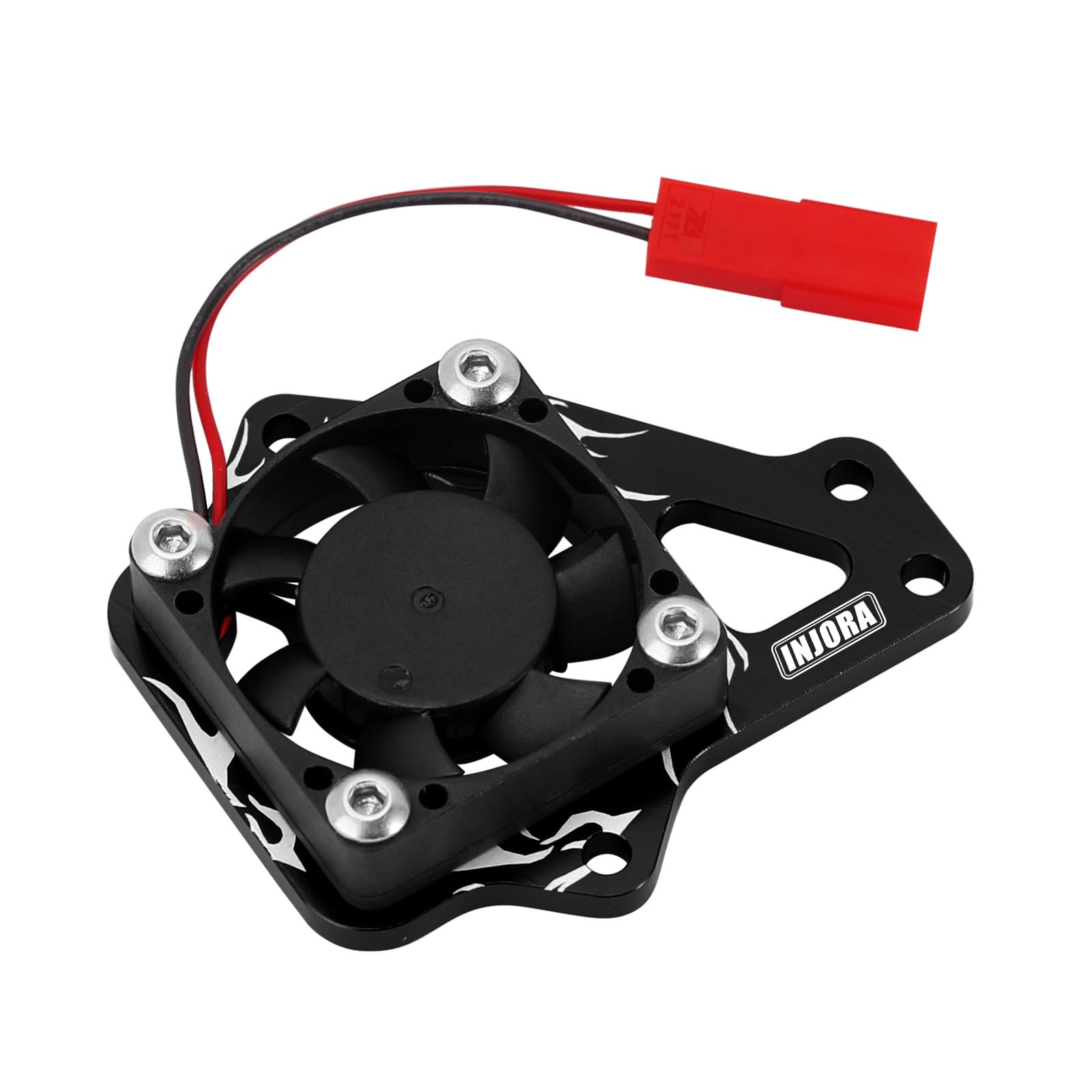 Amazon.com: INJORA ESC Easy Start Trigger Power Switch with Cooling Fan for  1/10 RC Crawler TRX4 Upgrade(Black) : Toys & Games
