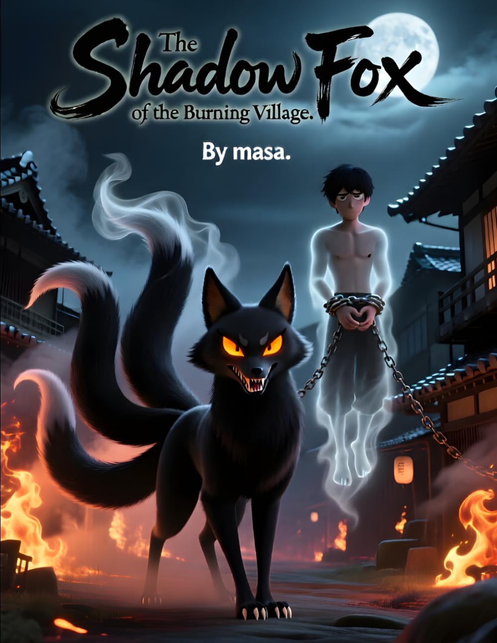 The Shadow Fox of the Burning Village: A Dark Japanese Tale of Fire, Vengeance, and Fox Spirit Magic