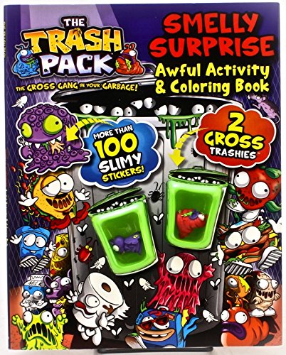 The Trash Pack Smelly Surprise Awful Activity And Coloring Book