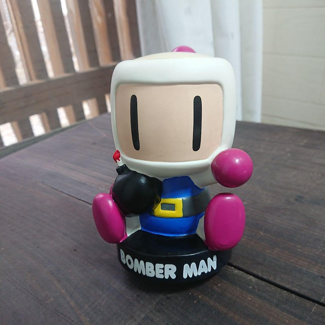 ボンバーマン 貯金箱 青 白 ピンク 約30cm 2025年最新】ボンバーマン貯金箱の人気アイテム - メルカリ