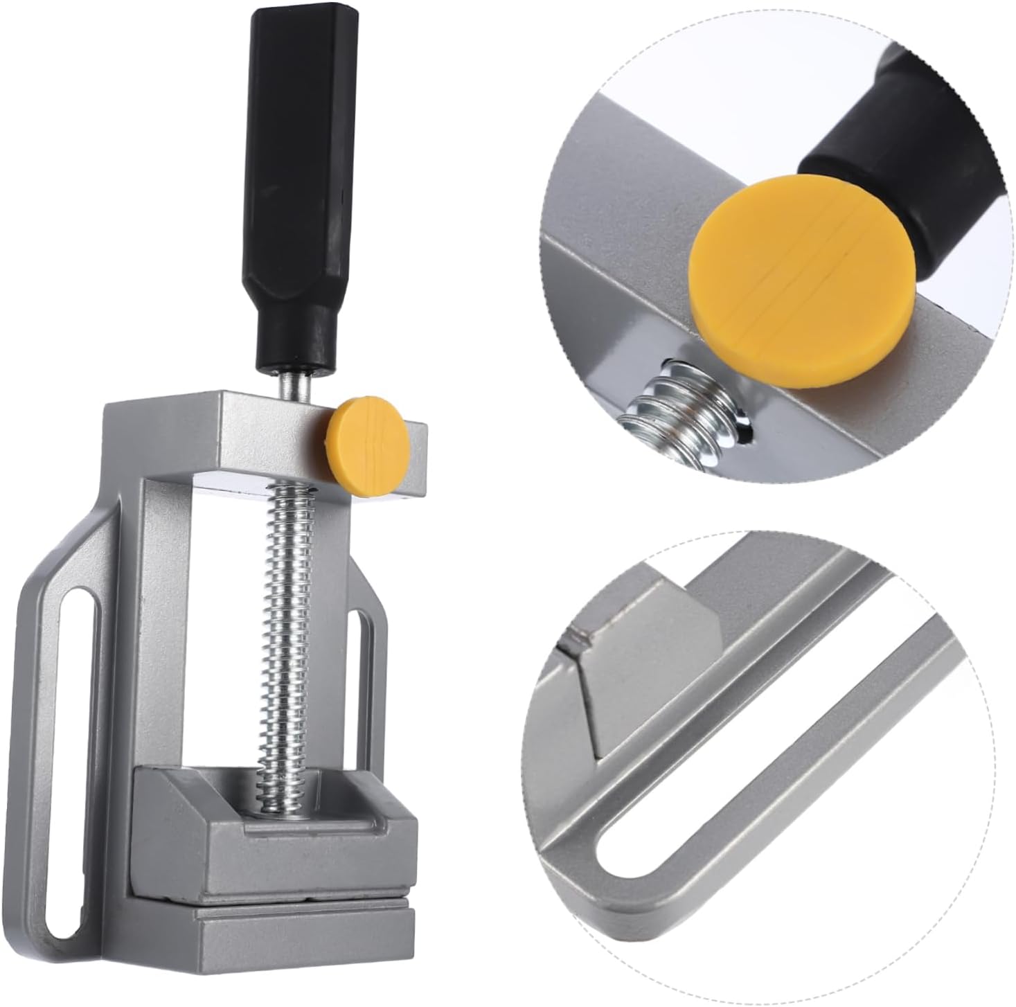 90degree Single Handle Right Angle Clamp Sturdy Woodworking Tool for Projects Fast Fixation Non- Grip for Frame Construction and Welding