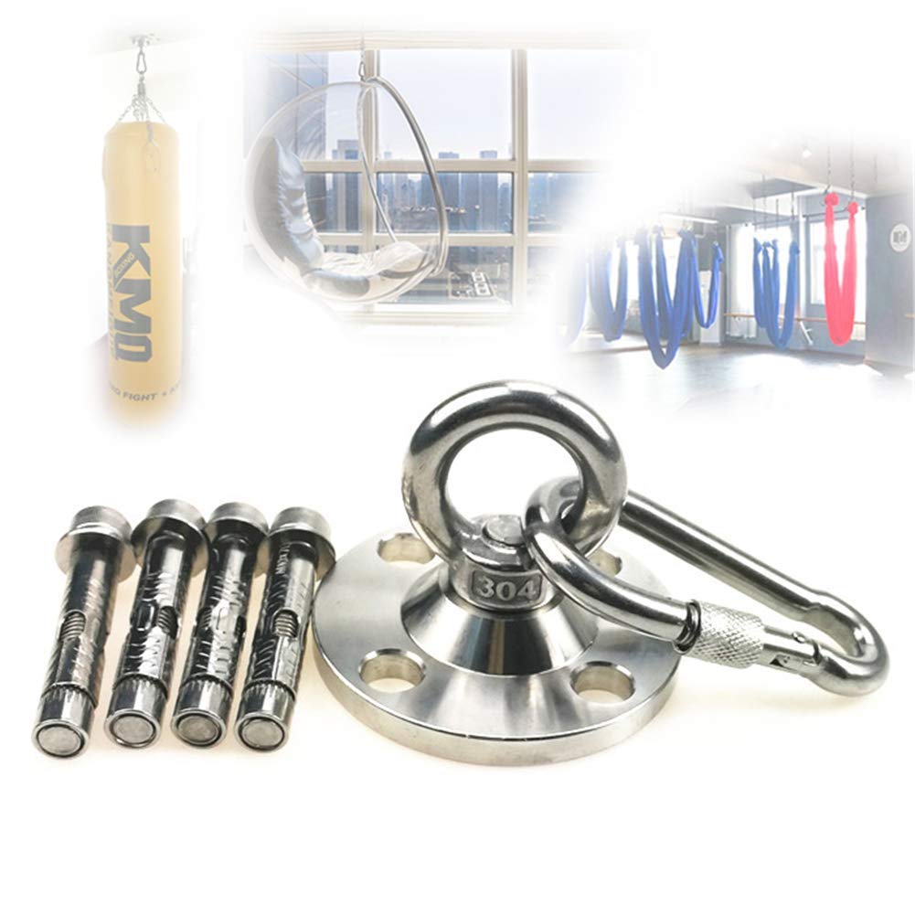 BGSFFBoxing Hanging Punch Bag Heavy, Universal Punch Bag Hanger Chain For Punching Bag With Swivel Ideal For The Sports Room At Home For Quick Attachment To The Ceiling,Punching Bag Hangers