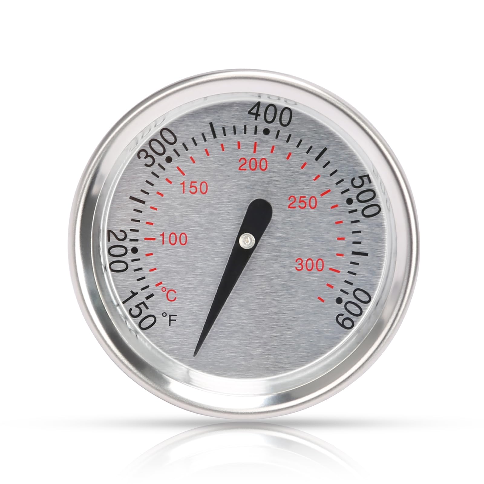 QuliMetal 60540 67031 - Termómetro de parrilla de repuesto para Weber Charcoal, GS4 Spirit II & I 200/300, Q Series, 7581 medidor de temperatura preciso para parrilla Weber Spirit E/S 210, 220, 310,