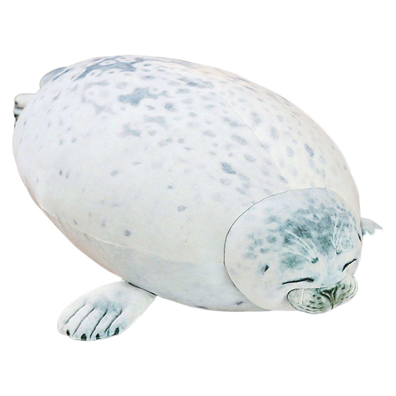 Seal Pillow Cute Chubby Seal Plush Toy Realistic Soft Doll For Kids Birthday Stuffed Animals Pillow 30cm/40cm