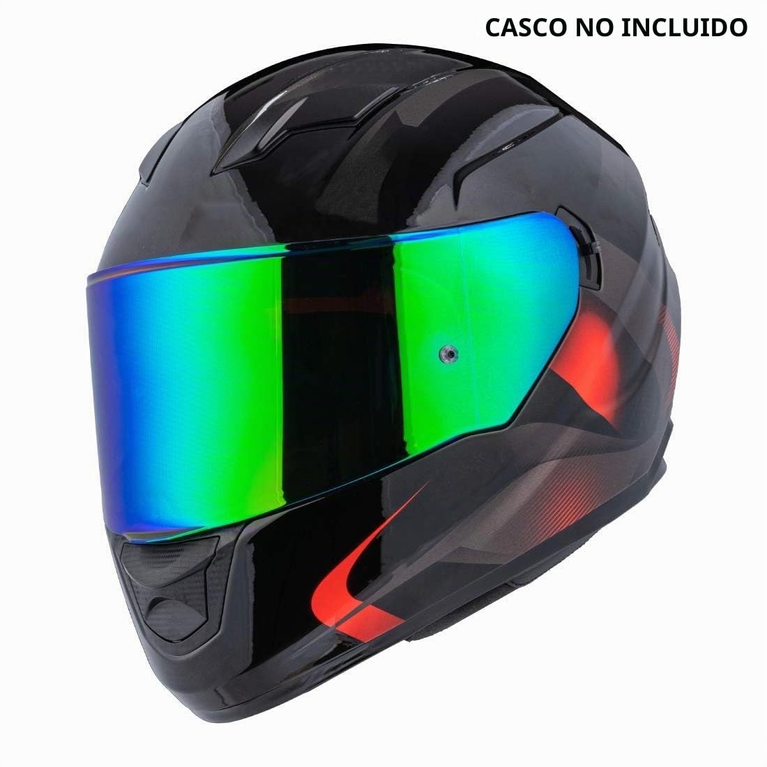 Visera Casco Moto para Assault/Rapid/Stream FF800/FF353/FF328 | Visera Casco Moto Integral,Lente para Cascos de Moto Anti-UV,Visera de Lente para Casco Protección contra Viento
