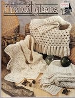 Aran Afghans Crochet Annie's Attic 870514 B005P3W410 Book Cover
