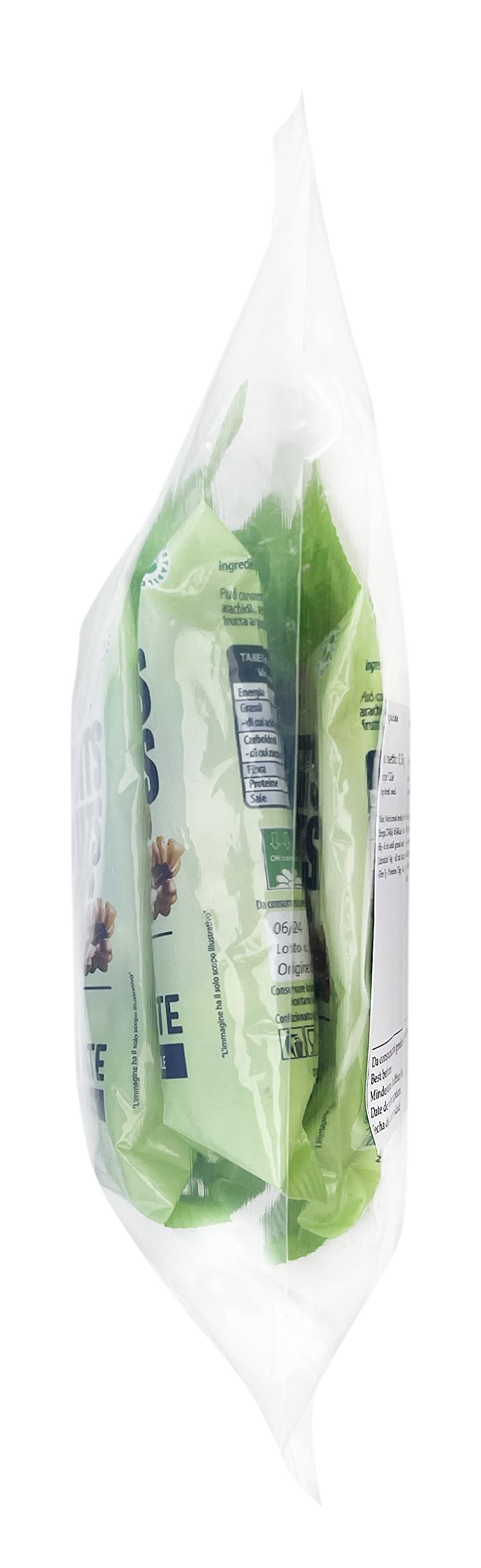 ZIG - Snack Fruits & Nuts - Nueces sin cáscara 300g (10 sobres de 30g) Pack 100% compostable